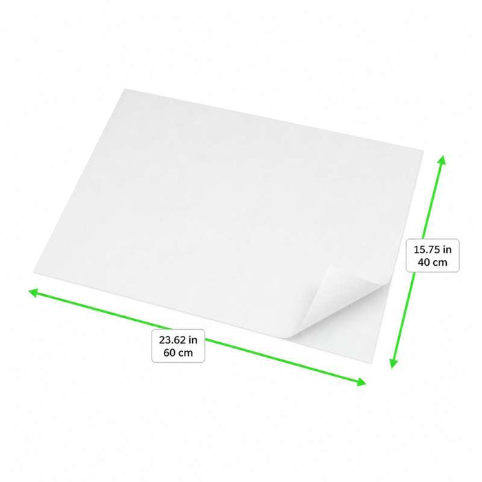 Papier cuisson papier blanc siliconé double face  600x400mm-500Pcs