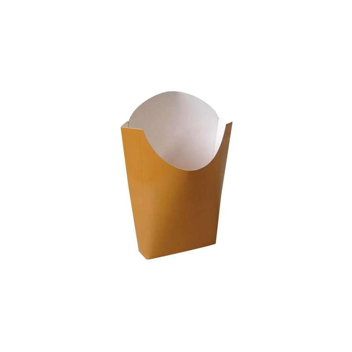 Pochette kraft couleur pour frites 55x120mm H152mm 500ml-1000Pcs