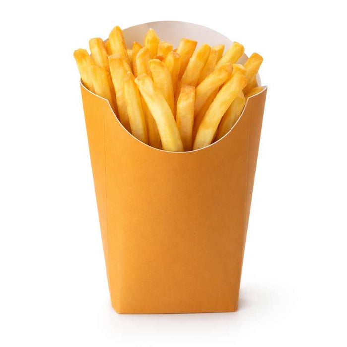Pochette kraft couleur pour frites 55x120mm H152mm 500ml-1000Pcs