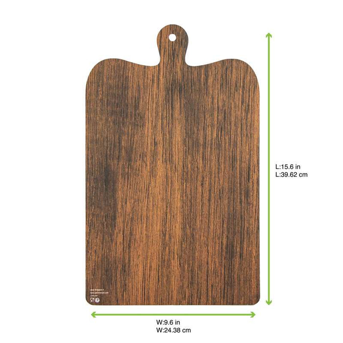 Les planches apéro double face imitation marbre et bois  395x245mm-200Pcs