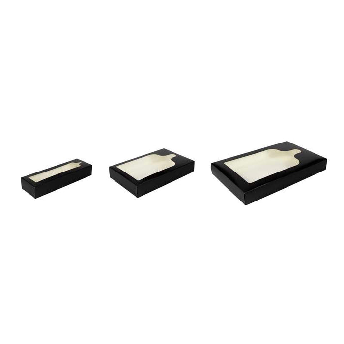 Boîte pour planche avec fenêtre PET 300x190mm H50mm - 400Pcs