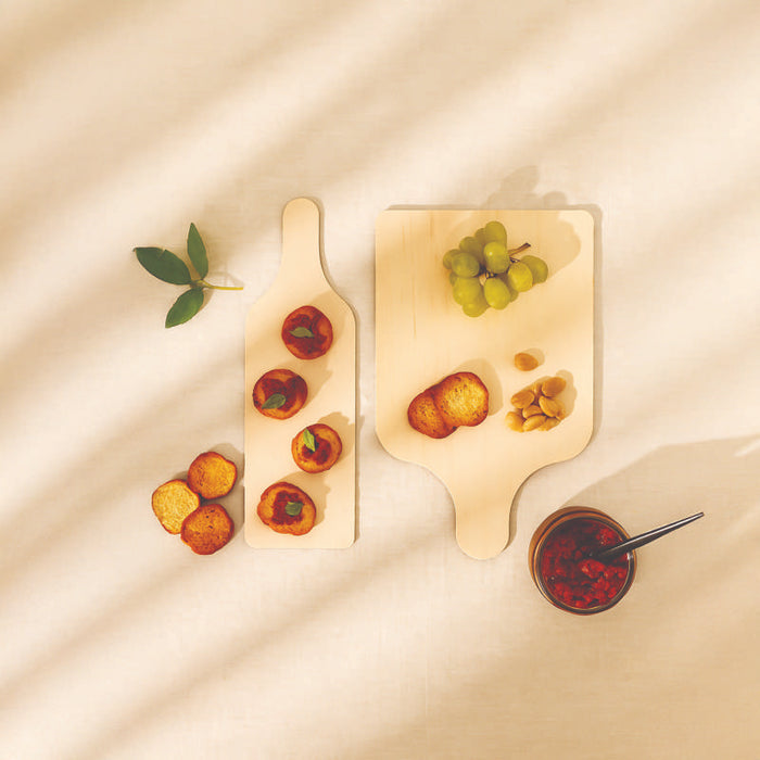Planche apéritive en contreplaqué de bois 295x90mm H2,2mm - 400Pcs