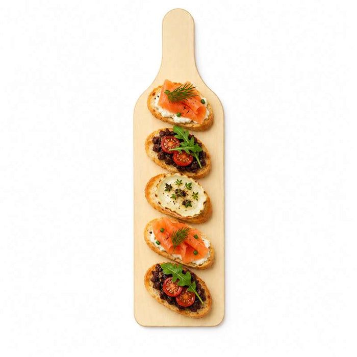 Planche apéritive en contreplaqué de bois 295x90mm H2,2mm - 400Pcs