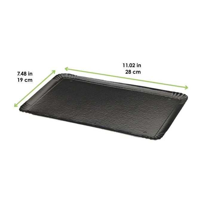 Plateau carton double face or intérieur noir extérieur  190x280mm-100Pcs