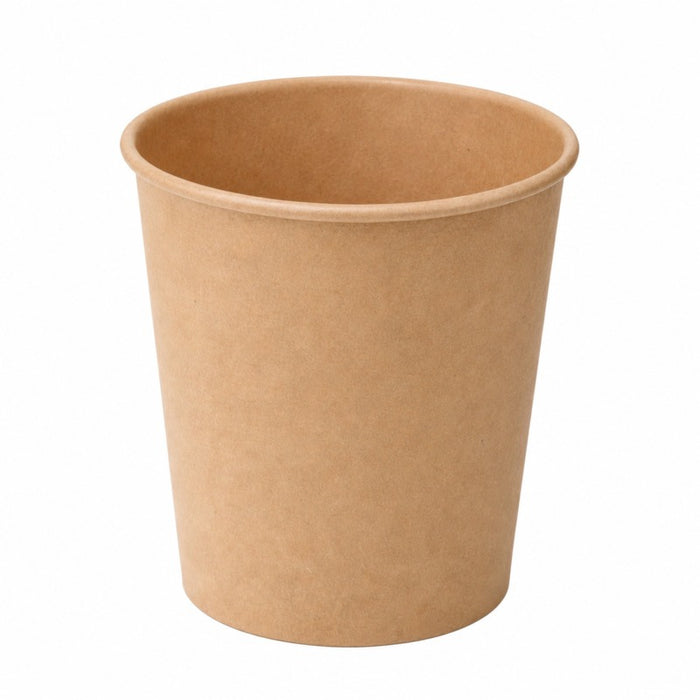 Pot carton kraft brun chaud et froid   H65mm 120ml - 1000Pcs