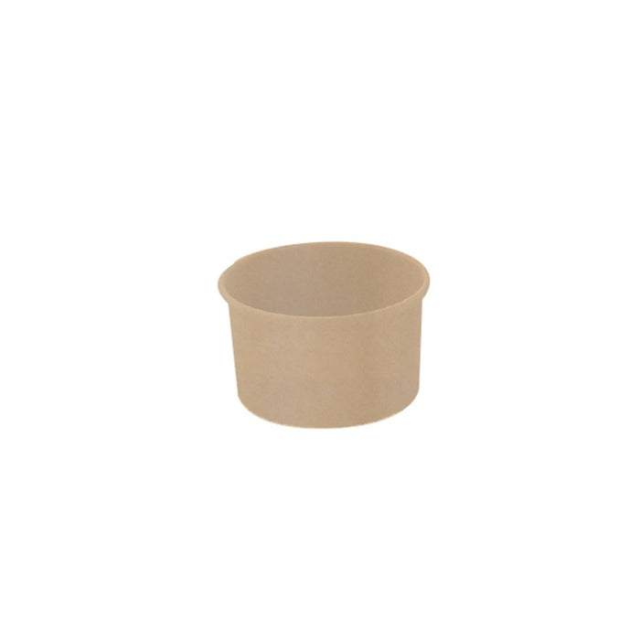 Pot carton kraft brun chaud et froid  H48mm 200ml - 1000Pcs