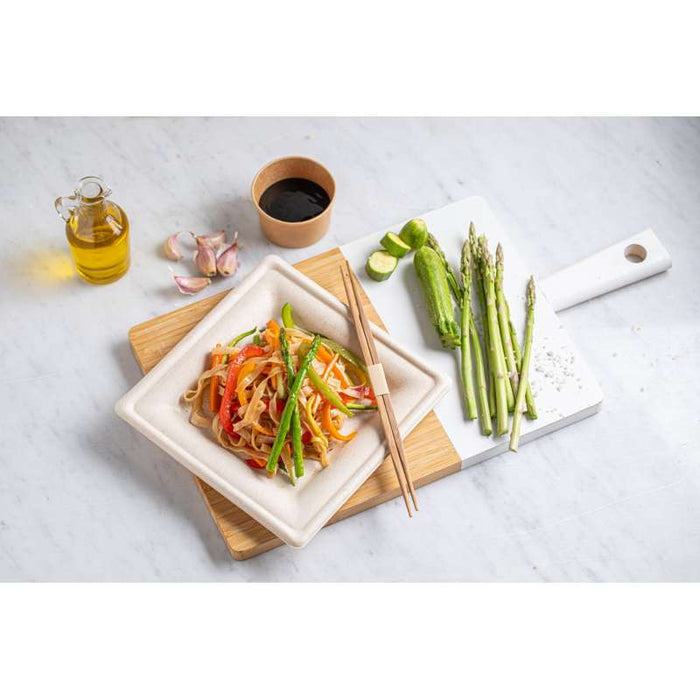 Pot carton kraft brun chaud et froid  H62mm 270ml - 1000Pcs