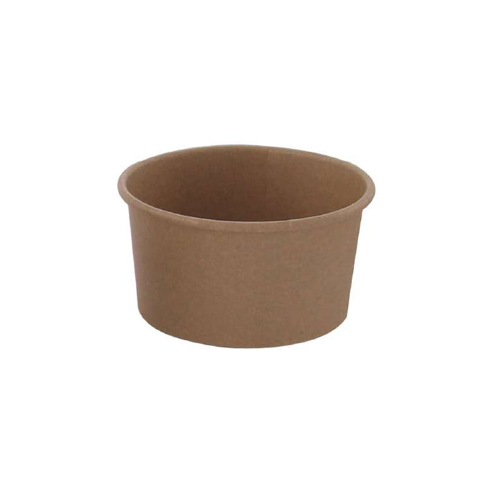 Pot carton kraft brun chaud et froid  H62mm 270ml - 1000Pcs