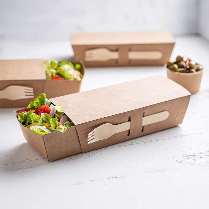 Pot carton kraft brun chaud et froid  H39mm 86ml - 1000Pcs