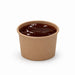 Pot carton kraft brun chaud et froid   H58mm 100ml - 1000Pcs