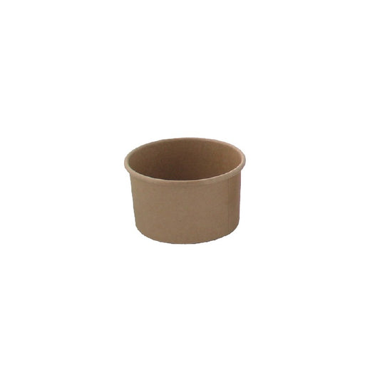 Pot carton kraft brun chaud et froid   H58mm 100ml - 1000Pcs