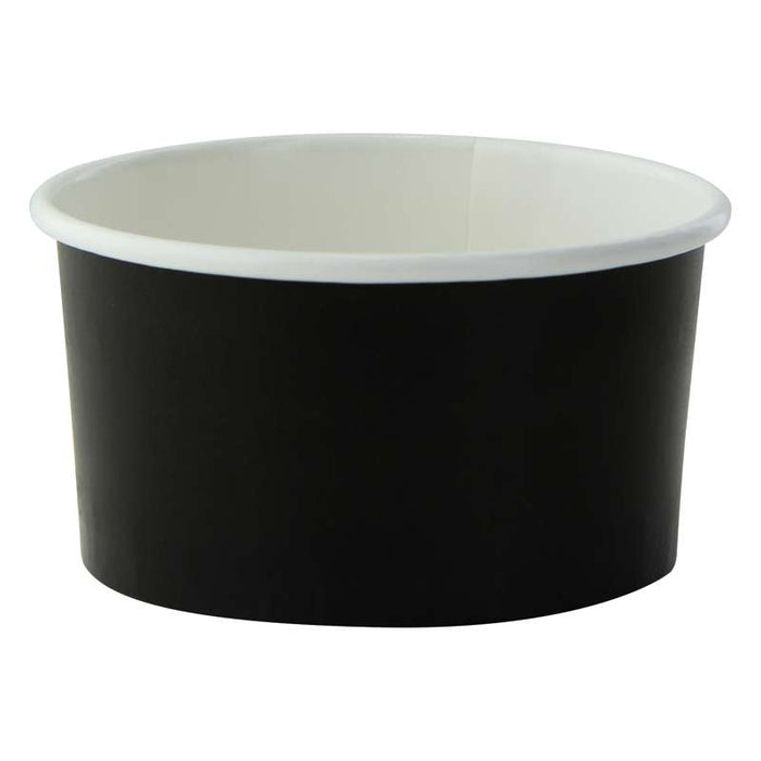 Pot carton noir chaud et froid  H44mm 130ml-1000Pcs