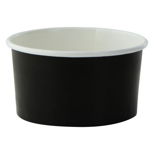 Pot carton noir chaud et froid  H44mm 130ml-1000Pcs