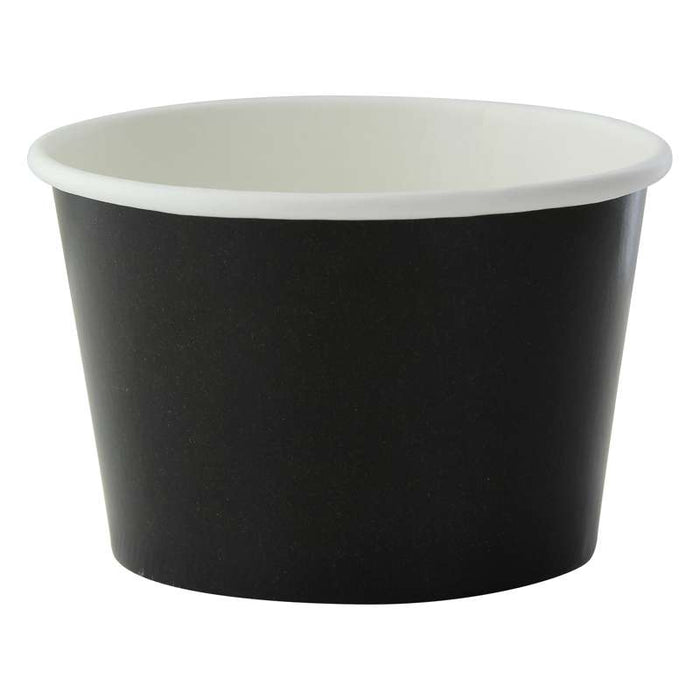 Pot carton noir chaud et froid   H62mm 280ml - 500Pcs