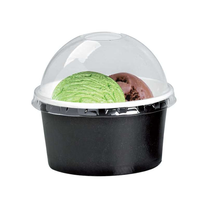 Pot carton noir chaud et froid   H62mm 280ml - 500Pcs