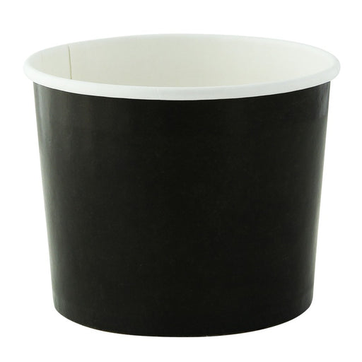 Pot carton noir chaud et froid   H70mm 320ml - 500Pcs