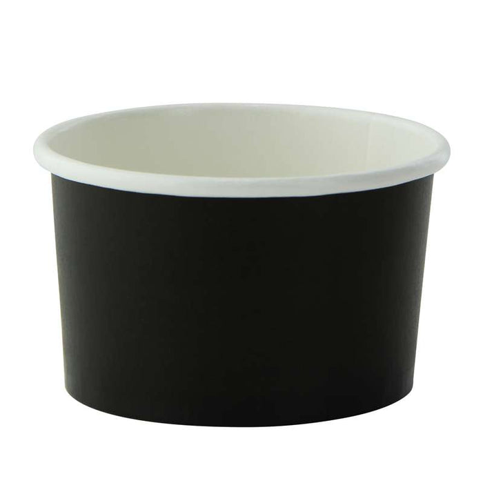 Pot carton noir chaud et froid  H35mm 60ml - 1000Pcs