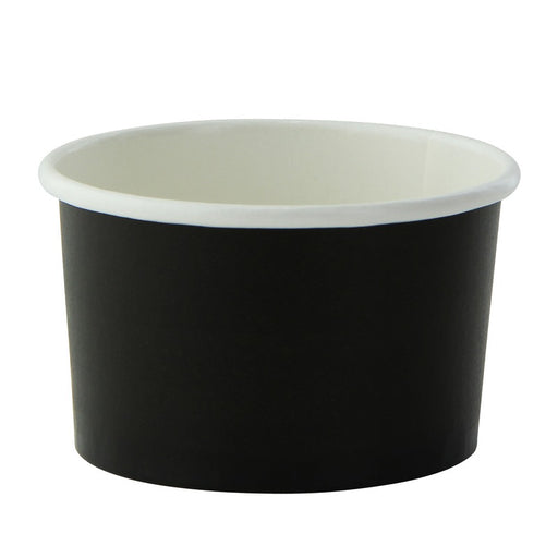 Pot carton noir chaud et froid  H35mm 60ml - 1000Pcs
