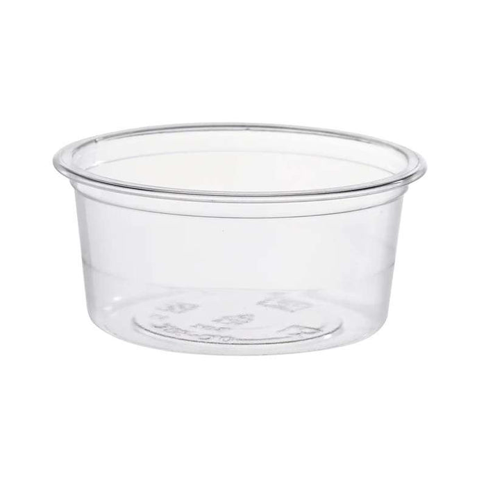 Pot à sauce rond en plastique PLA transparent  H35mm 90ml-2000Pcs