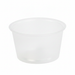 Pot plastique PP transparent rond   H43mm 110ml-1000Pcs