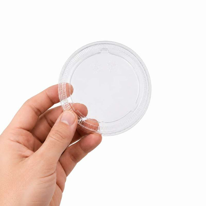 Couvercle PET transparent   H5mm-3000Pcs
