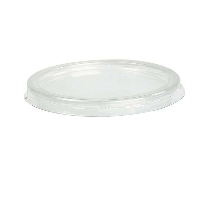 Couvercle PET translucide plat-1000Pcs