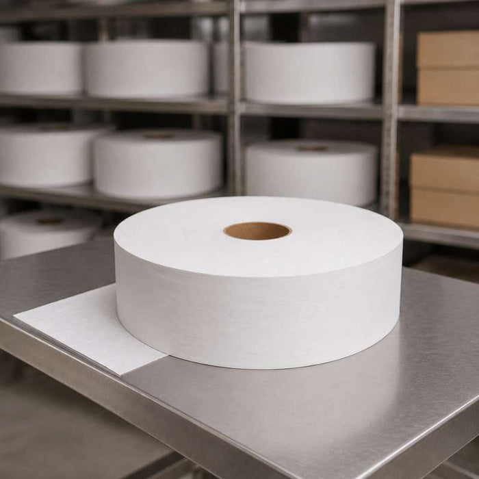 Papier toilette jumbo 2 plis microgaufré en rouleau 85mm x 252m - 6Pcs