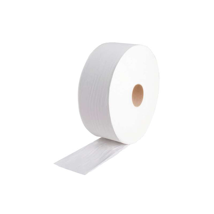 Papier toilette jumbo 2 plis microgaufré en rouleau 85mm x 252m - 6Pcs