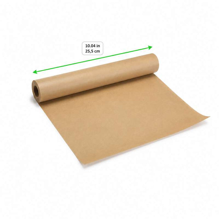 Rouleau de papier kraft brun    H255mm-1Pcs