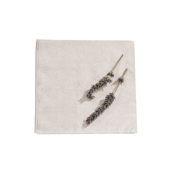 Serviette 1 pli en ouate blanche 300x300mm - 3000Pcs