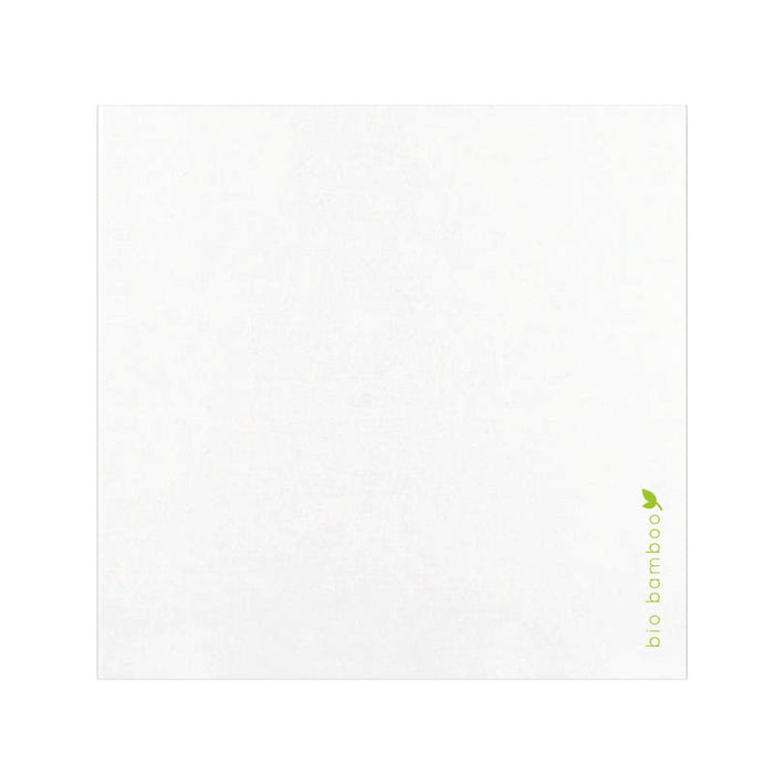 Serviette en fibre de bambou blanche  400x400mm-600Pcs