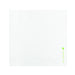 Serviette en fibre de bambou blanche  400x400mm-600Pcs