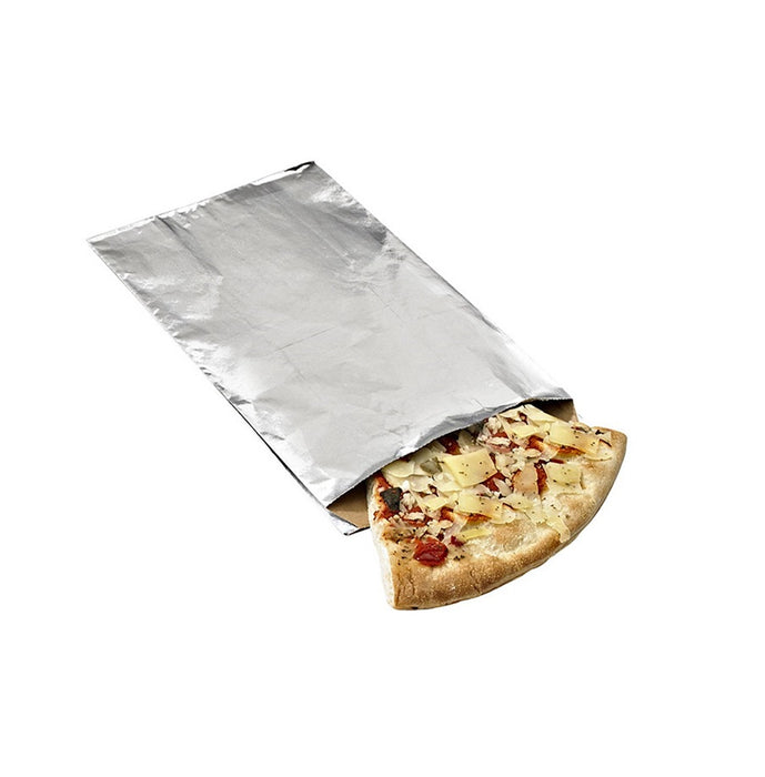 Sac aluminium avec intérieur kraft brun  90x300mm H40mm-1000Pcs