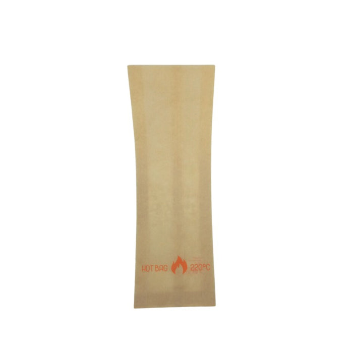 Sac papier kraft brun spécial four   110x35mm H330mm-1000Pcs