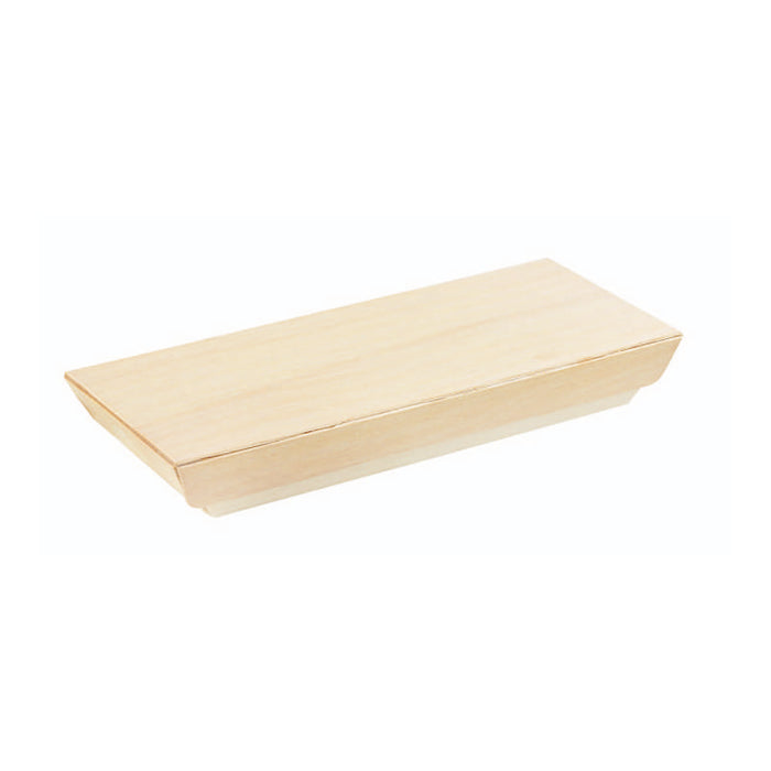 Couvercle Samourai en bois pour barquette  215x85mm-100Pcs