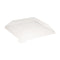 Couvercle Samourai dôme transparent en plastique PET transparent pour assiette 130x130mm H20mm-100Pcs