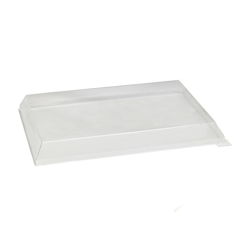 Couvercle Samourai dôme transparent en plastique PET transparent pour barquette 390x280mm H45mm-50Pcs