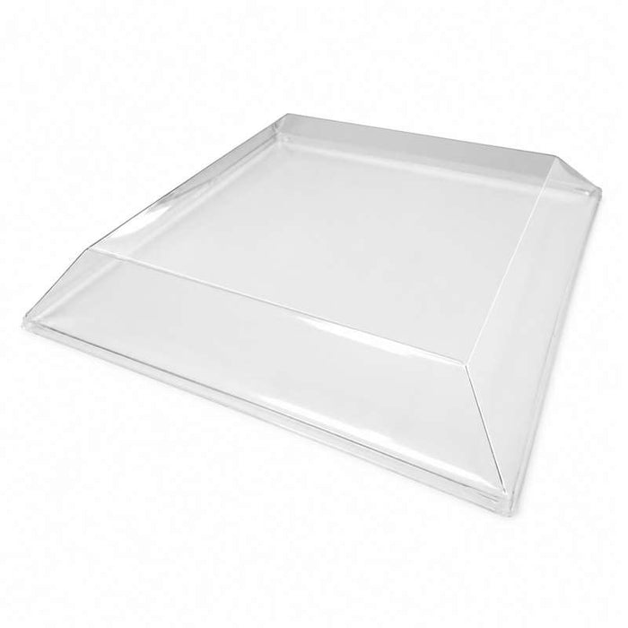 Couvercle dôme "Samouraï" en PET transparent 288x285mm H40mm - 100Pcs