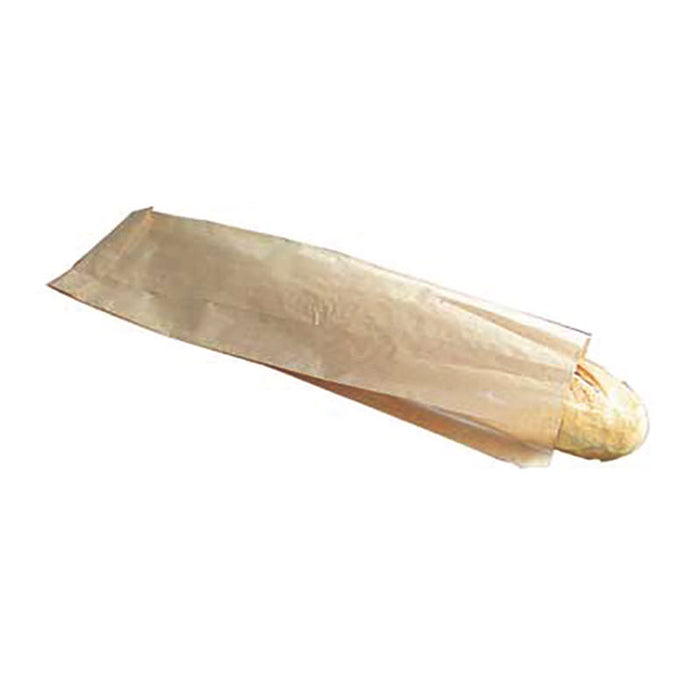 Sac sandwich papier brun  100x40mm H300mm-1000Pcs