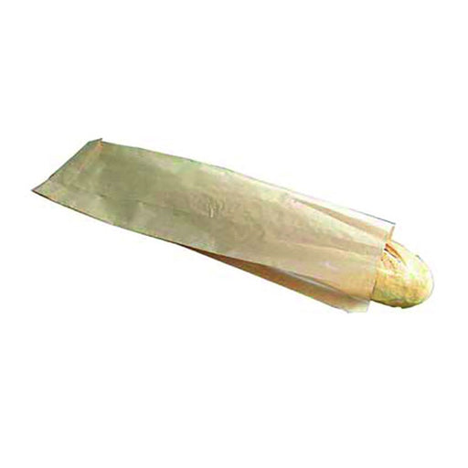 Sac sandwich papier brun  100x40mm H300mm-1000Pcs