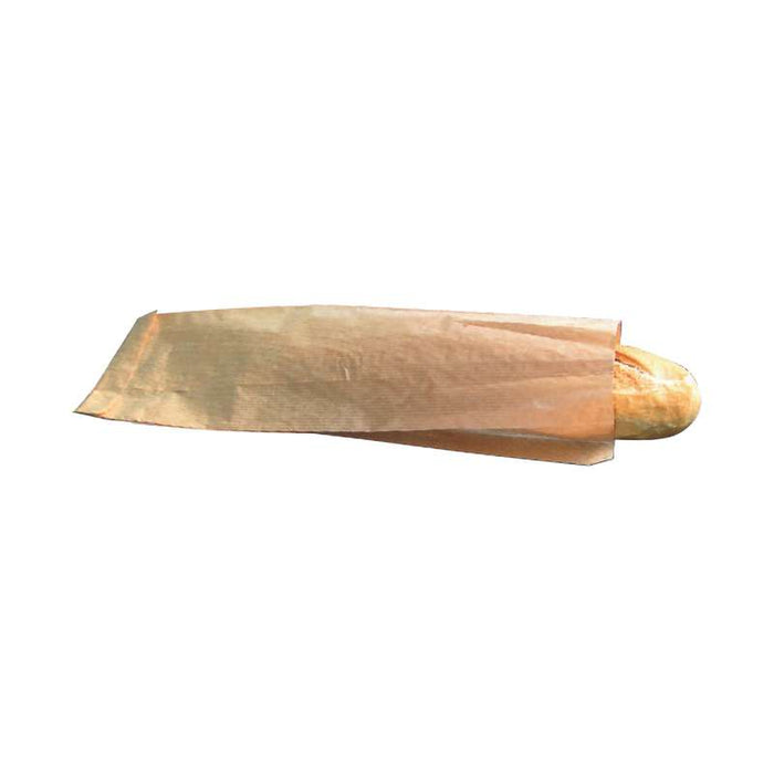 Sac sandwich papier blanc  100x40mm H340mm-1000Pcs