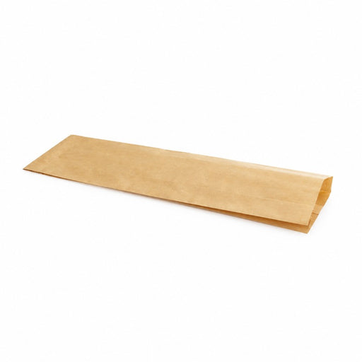 Sac sandwich papier brun  100x40mm H350mm-1000Pcs