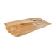 Sac kraft avec fenêtre sur côté et soufflet 120x40mm H340mm-1000Pcs