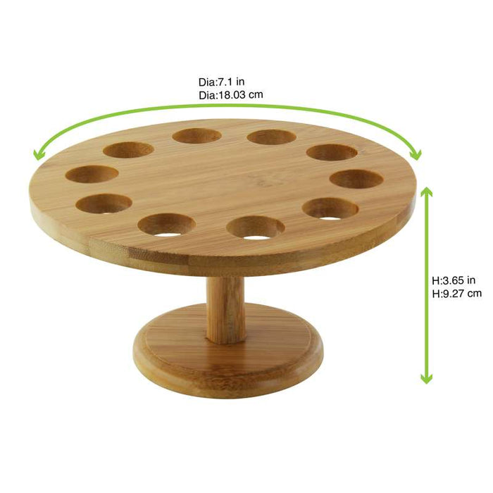 Support bambou pour cônes 10 trous   H92mm-2Pcs