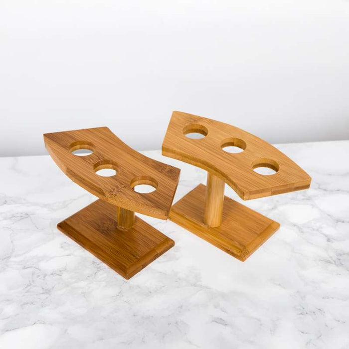 Support bambou pour cônes 3 trous  160x75mm H90mm-10Pcs
