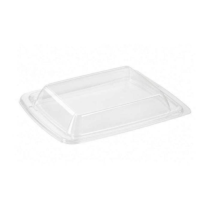 Couvercle dôme carré en plastique transparent 195x195mm H20mm - 300Pcs