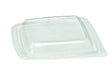 Couvercle dôme plastique transparent  195x195mm H30mm-400Pcs