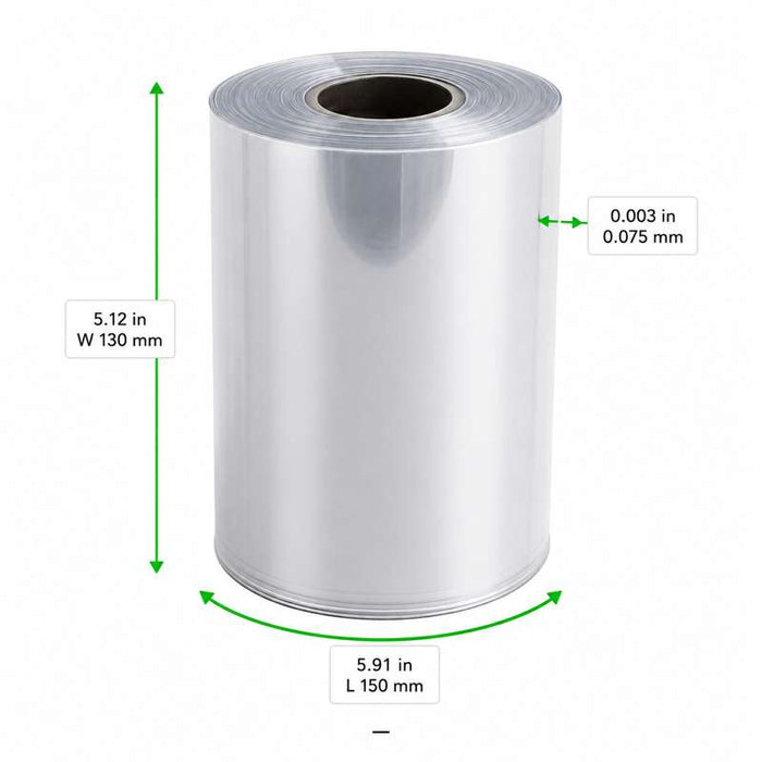 Rouleau de film de scellage pour bubble tea 150m x 130mm - 1Pcs