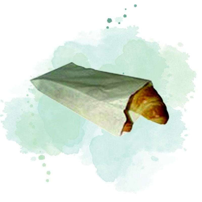Sac papier tout usage blanc  120x50mm H220mm-1000Pcs