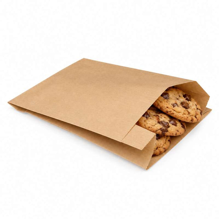 Sac papier tout usage brun  180x80mm H340mm-1000Pcs